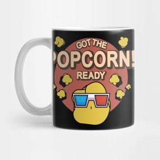 Got The Popcorn Ready 3D Vintage Style Mug